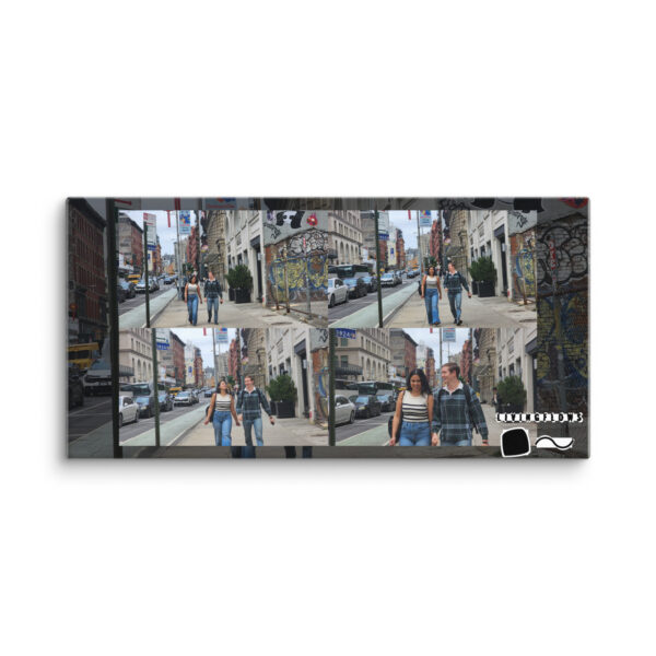 a nice walk growing closer together