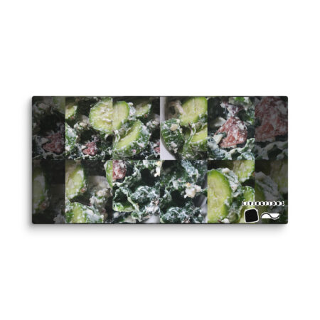 Cucumbers Kale Feta Bacon Fat Pomegranate Shallots Feels Good in My Mouth and Belly